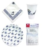 St. Louis Rams 96 Piece Plastic Dinnerware Set by AWM