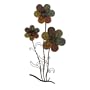 30" Rustic Multi-Colored Decorative Spring Floral Posey Wall Accent
