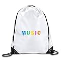BENZIMM Music Drawstring Backpacks/Bags
