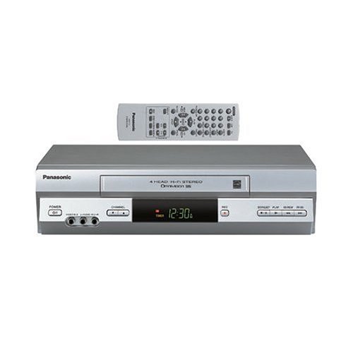 Panasonic PV-V4525S 4-Head VCR, Silver Panasonic PV-V4525S 4-Head VCR, Silver