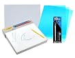 Stencil Creator Starter Kit with a pack of C-Thru Stencil Blank (3 Sheets), an X-Acto #1 Size Stencil Cutting Knife, and Artograph Light Tracer Light Box Stencil Creator Starter Kit with a pack of C-Thru Stencil Blank (3 Sheets), an X-Acto #1 Size Stencil Cutting Knife, and Artograph Light Tracer Light Box