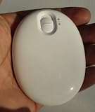 Meco Portable USB rechargeable battery powered electric hand warmer , white