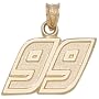 LogoArt Carl Edwards 14K Medium Driver Number Pendant - CARL EDWARDS One Size
