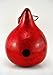 Gourd Birdhouse in Red, Natural Garden Decor, Bird House Gifts, 1 1/2