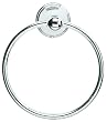 Croydex Westminster Towel Ring, Chrome