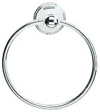 Croydex Westminster Towel Ring, Chrome