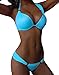 W&C Womens Sexy Halter Bikini Bra Set Swimsuit