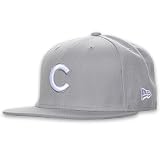 NEW ERA Chicago Cubs MLB Basic Cap, Grey/White
