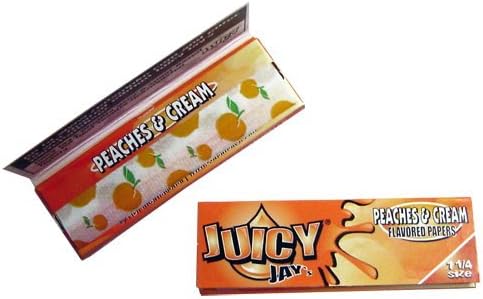 Juicy Jays Peaches & Cream Flavored Rolling Paper #21