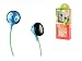 ROXY(ロキシー) / JBL Reference 230 Earbud Headphone (Blue/Green)