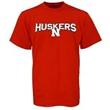 Nebraska Cornhuskers Red Youth School Mascot T-shirt