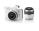 Nikon デジタル一眼カメラ Nikon 1 (ニコンワン) V1 (ブイワン) ダブルズームキット ホワイト N1 V1WZ WH