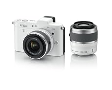 Nikon デジタル一眼カメラ Nikon 1 (ニコンワン) V1 (ブイワン) ダブルズームキット ホワイト N1 V1WZ WH