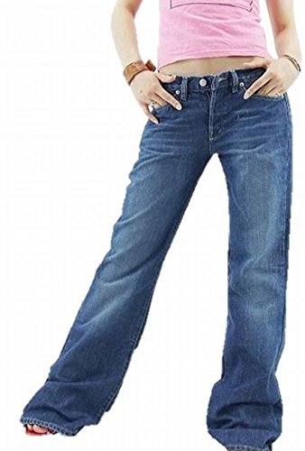 (ボブソン) BOBSON ブーツカット ジーンズ 色落ち ダメージ加工 デニム パンツ QLT250SD