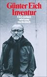 Inventur: Ein Lesebuch (suhrkamp taschenbuch) - G&uuml;nter Eich