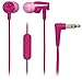 Audio-Technica ATH-CLR100iSPK SonicFuel In-Ear Headphones with In-Line Microphone & Control, Pink