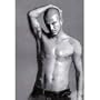 David Beckham (Shirt Off) Sports Poster Print - 11x17