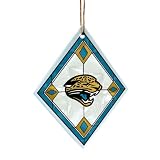 NFL Jacksonville Jaguars Art Glass Ornament