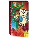 Christmas Card for Cats containing 75g of Good Girl Catnip Treats