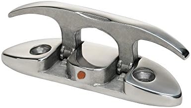 Esaska(TM) BRAND NEW - Whitecap 4 1/2" Folding Cleat Stainless Steel 6744C