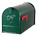 Solar Group E1600G00 Large Premium Steel Rural Mailbox, Green