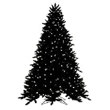 Shimmering Ashley Tree - Black (7.5')