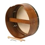Bodhran, 16"x7", Tune, Rosewood, Single