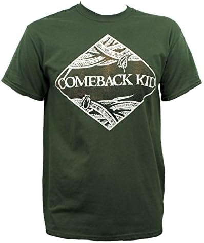 COMEBACK KID Punk Band Snakes Logo Green T-Shirt S