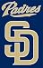 San Diego Padres 2-Sided Applique Banner Flag