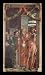 Andrea Mantegna (Altarretabel of San Zeno in Verona, triptych, right panel: St. Benedict, St. Lawrence, St. Gregory and St. John the Baptist) Framed Art Poster Print - 11 X 17