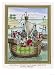Fleet of Sailing Vessels Employed to Carry Isabella of Hainault from France to England Art Giclee Poster Print, 18x24