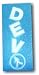 DEVO Logo Rob On Window Decal Sticker