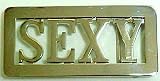 Custom Name Chrome Belt Buckle 2-8 Letters + Belt