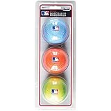 Franklin Sports Team MLB 3Pack Foam Baseballs - Gradient