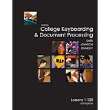 college keyboarding  document processing word 2003 kit 3 lessons 1 120 with cdrom