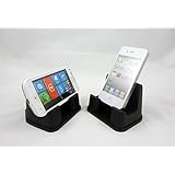 PhoneProp - Universal Fit Soft Flexible SmartPhone Stand - Durable FDA High Grade Silicone - Color Black