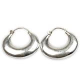 Boucles d'oreilles croissant de lune en argent sterling pour femmespar ShalinIndia