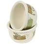 CorningWare Corelle Coordinates Set of 2 7-Ounce Ramekins, Textured Leaves