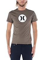 Nike Hurley Camiseta Manga Corta Block Party (Barro)