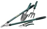 Draper 64968 4 Piece Garden Lopper & Tool Set