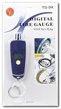 DIGITAL TIRE PRESSURE GAUGE WITH KEYCHAIN 100 PSI NEW!