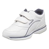 Propet Women’s W3902 Tour Walker Velcro Sneaker,White/Blue,7 XX (US Women’s 7 EEEE)