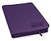 8 Pocket Quadrow Zipfolio Xeno Deck Case, Purple
