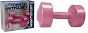 Best Kunststoff Hanteln 2 x 1,0 Kg Rose