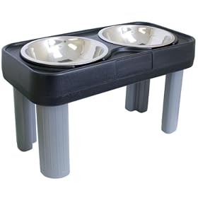 OurPets Just the Right Height Big Dog Feeder, 16-inches High