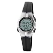 Armitron Women's 456963BLK Sport Chronograph Black Resin Strap Digital Display Watch