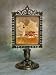 Portland Head Lighthouse Lithophane Victorian Stand Antique Brass