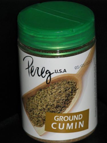 Pereg Ground Cumin Powder (4.25 oz) | Ground From Whole Cumin Seeds | Cumin Seasoning | Indian Spice | Non-GMO, Gluten-Free, Non-Irradiated | Supports Healthy Appetite & Digestive Functions