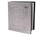 Chrome Embossed Teddy Bear Photo Album with Free Engraving