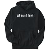 Hoodie Mens Black  Got Grand Turk?  Cities